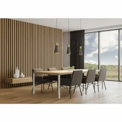 Suspension Eglo-Leuchten LOSALOMAS LED Laiton, Moka, 3 lumières