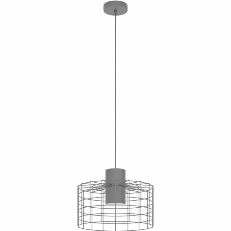 Suspension Eglo-Leuchten MILLIGAN Noir, Blanc, 1 lumière