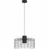 Suspension Eglo-Leuchten MILLIGAN Noir, Blanc, 1 lumière