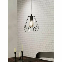 Suspension Eglo-Leuchten MARDYKE Noir, 1 lumière