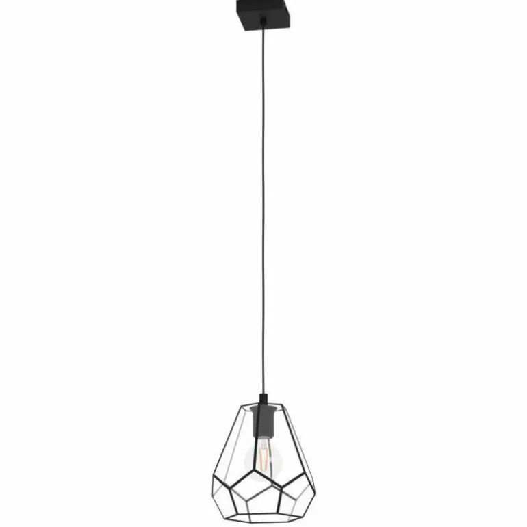 Suspension Eglo-Leuchten MARDYKE Noir, 1 lumière