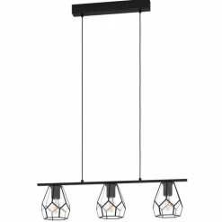 Suspension Eglo-Leuchten MARDYKE Noir, 3 lumières