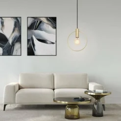 Suspension Eglo-Leuchten MANIZALES Laiton, 1 lumière