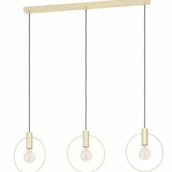 Suspension Eglo-Leuchten MANIZALES Laiton, 3 lumières