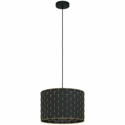 Suspension Eglo-Leuchten MARASALES Noir, 1 lumière