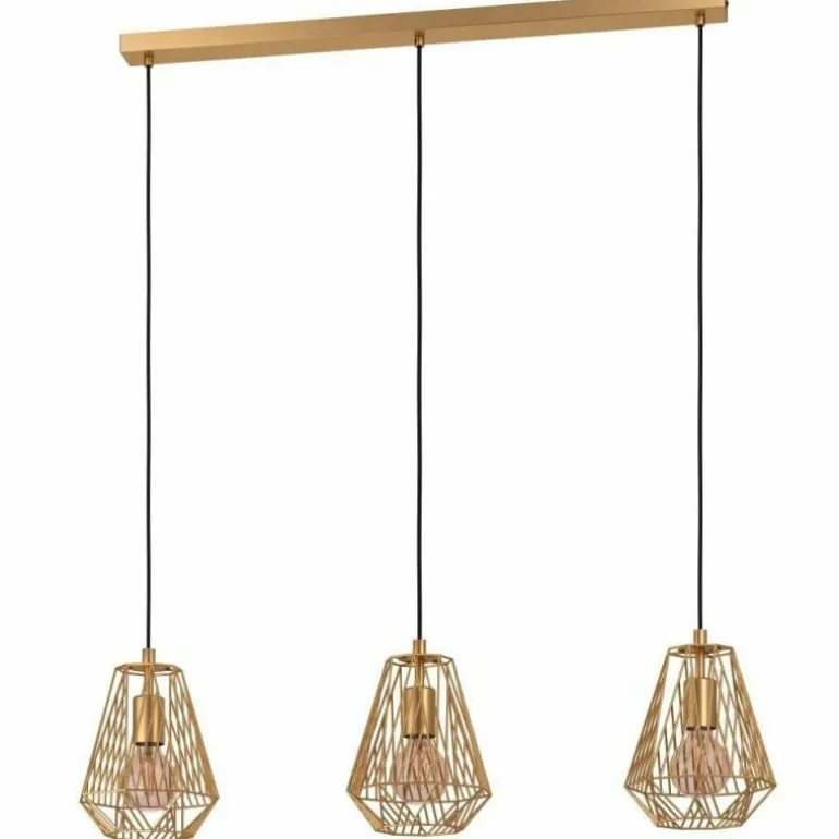 Suspension Eglo-Leuchten STYPE Or, 3 lumières