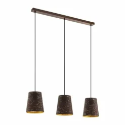Suspension Eglo-Leuchten SEGEZIA Moka, 3 lumières