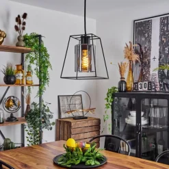 Suspension Ehtamo Noir, 1 lumière