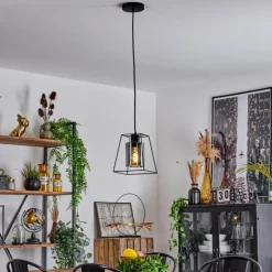 Suspension Ehtamo Noir, 1 lumière