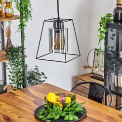 Suspension Ehtamo Noir, 1 lumière