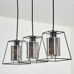 Suspension Ehtamo Noir, 3 lumières