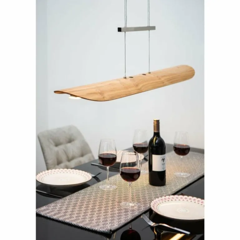 Suspension Elobra Colombia LED Écru, 1 lumière