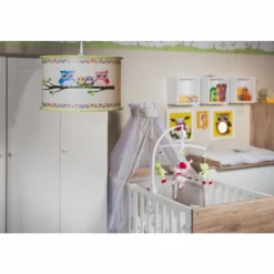 Suspension Elobra EULENFAMILIE Vert, 1 lumière