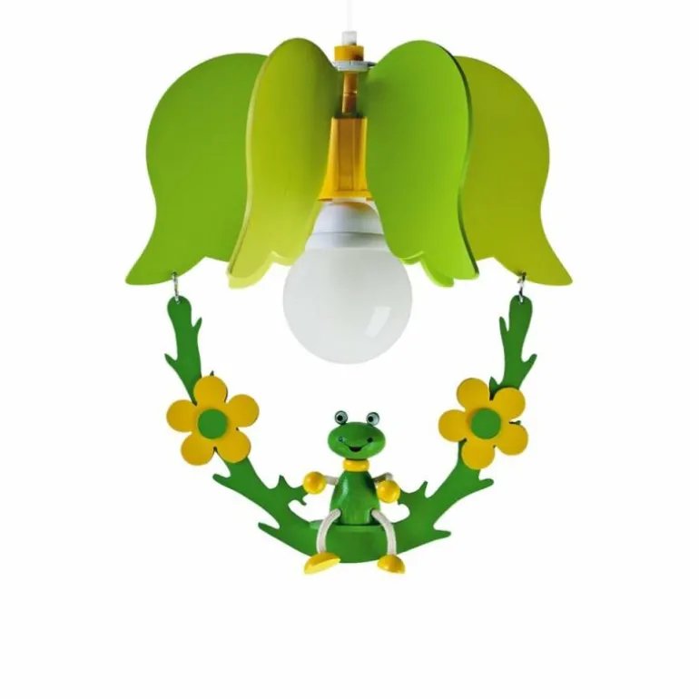 Suspension Elobra FROSCH Vert, 1 lumière