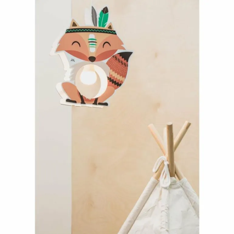 Suspension Elobra FUCHS FILIP Orange, 1 lumière