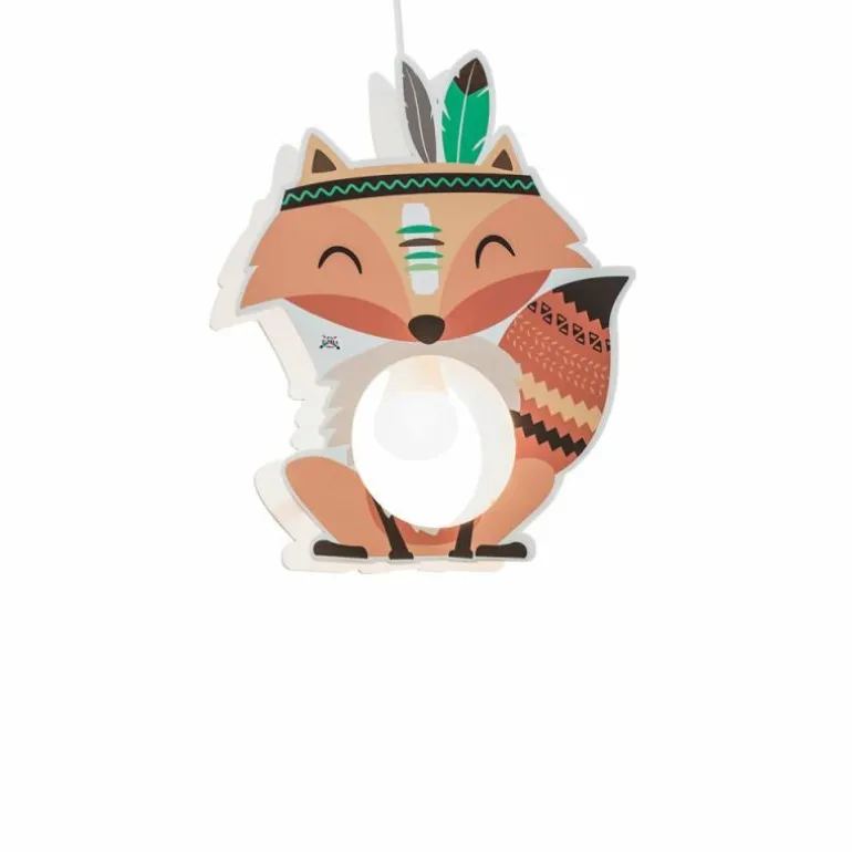 Suspension Elobra FUCHS FILIP Orange, 1 lumière