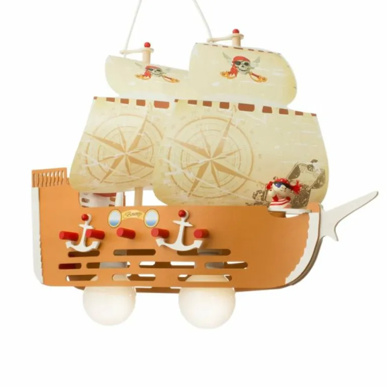 Suspension Elobra JACK Brun, 2 lumières