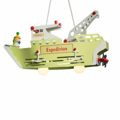 Suspension Elobra KASPER Vert, 2 lumières