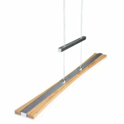 Suspension Elobra Panama LED Écru, 1 lumière