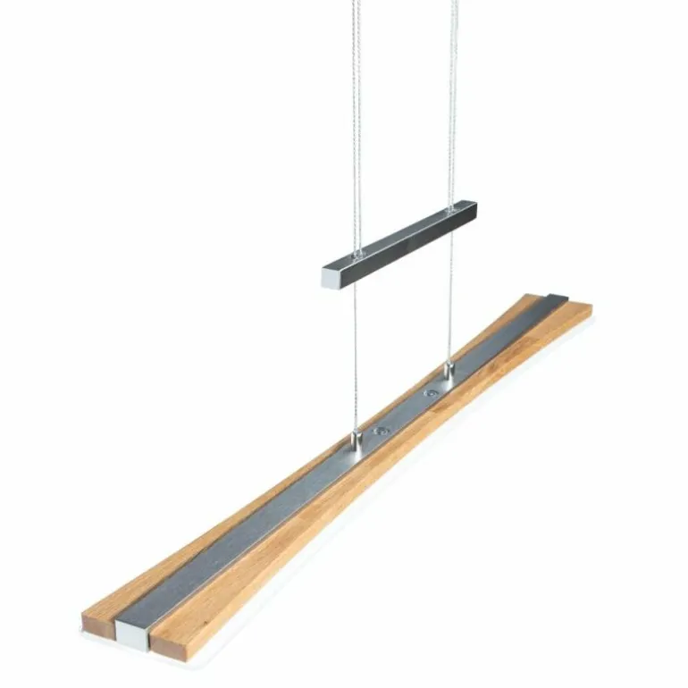 Suspension Elobra Panama LED Écru, 1 lumière