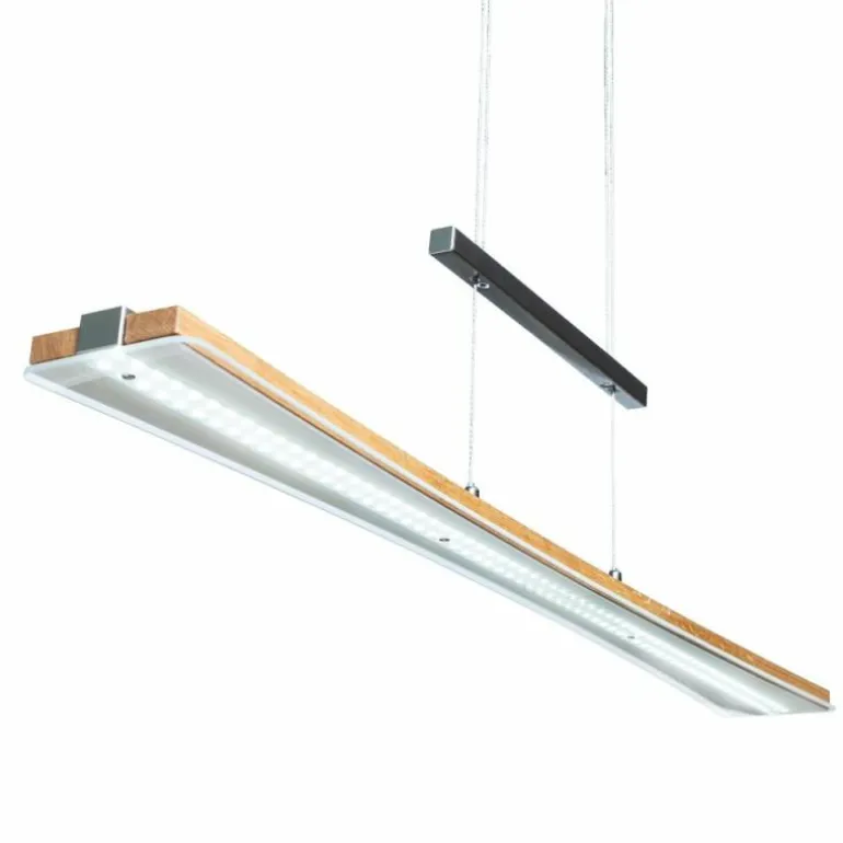 Suspension Elobra Panama LED Écru, 1 lumière