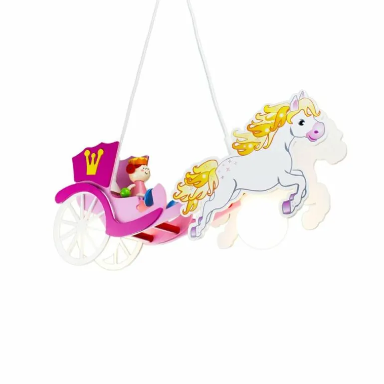Suspension Elobra PRINZESSIN Rose, 2 lumières