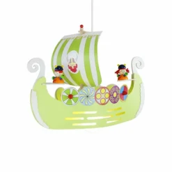 Suspension Elobra WIKI Vert, 1 lumière