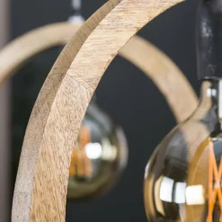 Suspension Elortondo Noir, 3 lumières