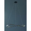 Suspension Escale INFINITY LED Transparent, 1 lumière
