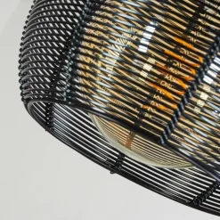 Suspension Espada Noir, 3 lumières