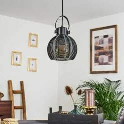 Suspension Espada Noir, 1 lumière