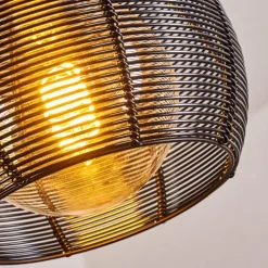 Suspension Espada Noir, 1 lumière