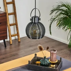 Suspension Espada Noir, 1 lumière