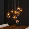 Suspension Espriella Anthracite, 7 lumières