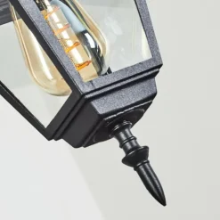 Suspension extérieur Naofe Noir, 1 lumière