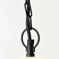 Suspension extérieure Brilliant Matfen LED Noir, 1 lumière