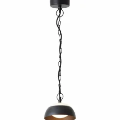 Suspension extérieure Brilliant Matfen LED Noir, 1 lumière