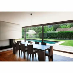 Suspension Fabas Luce Aragon Chrome, 1 lumière