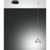Suspension Fabas Luce Arabella LED Noir, 1 lumière