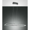 Suspension Fabas Luce Bard LED Anthracite, 1 lumière