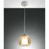 Suspension Fabas Luce Bretagna Blanc, 1 lumière