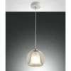 Suspension Fabas Luce Bretagna Blanc, 1 lumière