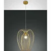 Suspension Fabas Luce Camp Or, 1 lumière