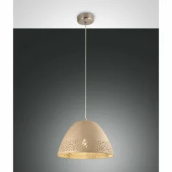 Suspension Fabas Luce Casale Blanc, 1 lumière