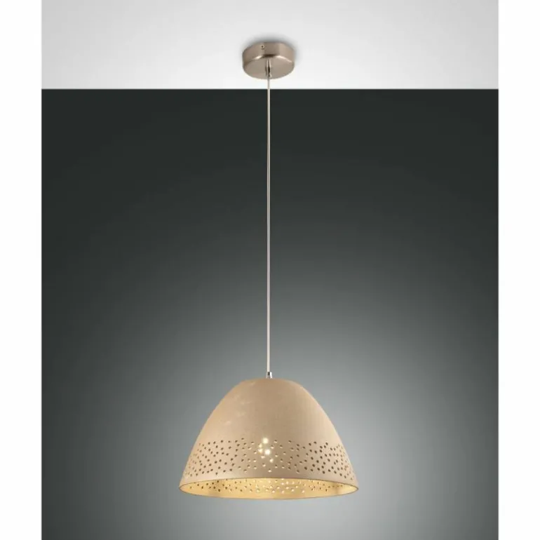 Suspension Fabas Luce Casale Blanc, 1 lumière