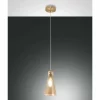 Suspension Fabas Luce Dafne Laiton, 1 lumière