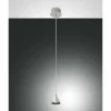 Suspension Fabas Luce Delta LED Aluminium, 1 lumière