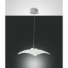 Suspension Fabas Luce Desus LED Nickel mat, 1 lumière