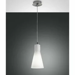 Suspension Fabas Luce DIANA Chrome, 1 lumière