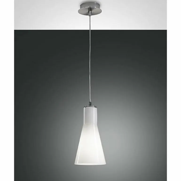 Suspension Fabas Luce DIANA Chrome, 1 lumière